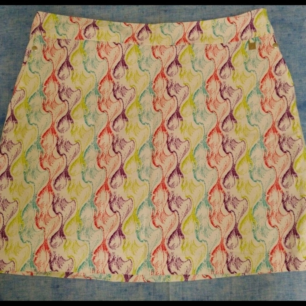 Skirt by Cutter & Buck CB DryTec Sz 12 Multicolor
